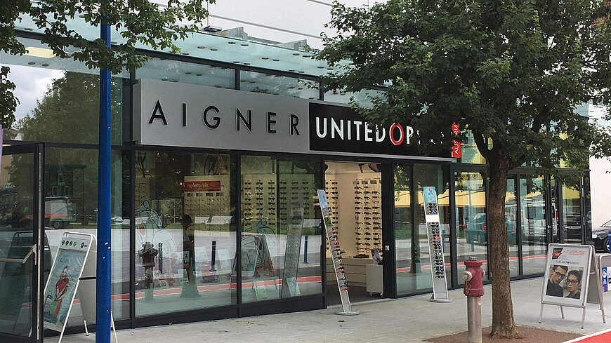Aigner United Optics Bad Schallerbach Fassade
