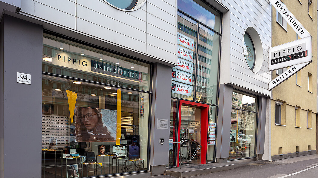Pippig United Optics Gruberstraße Fassade