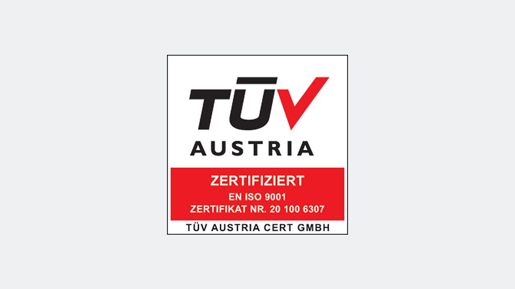 TÜV Zertifikat