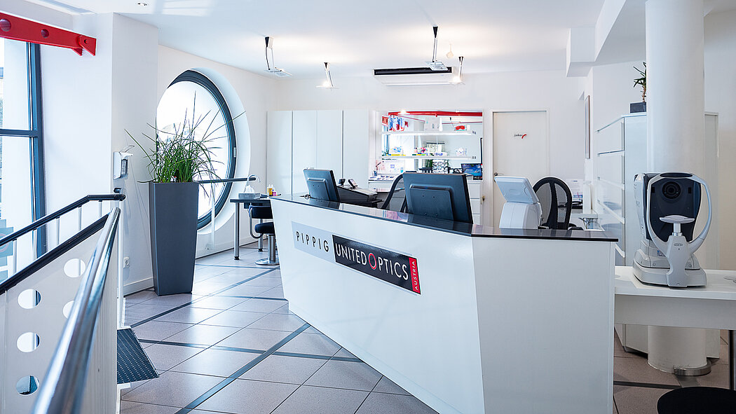 Pippig United Optics Gruberstraße Innenraum