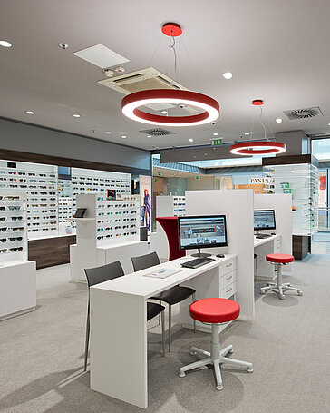 Miller United Optics DEZ Innenraum