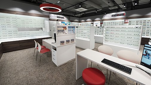 Miller United Optics Cyta Innenraum
