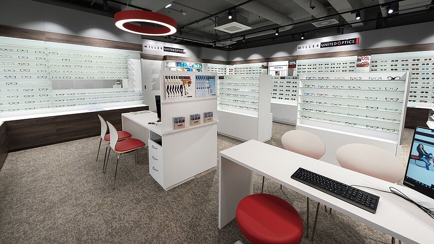 Miller United Optics Cyta Innenraum