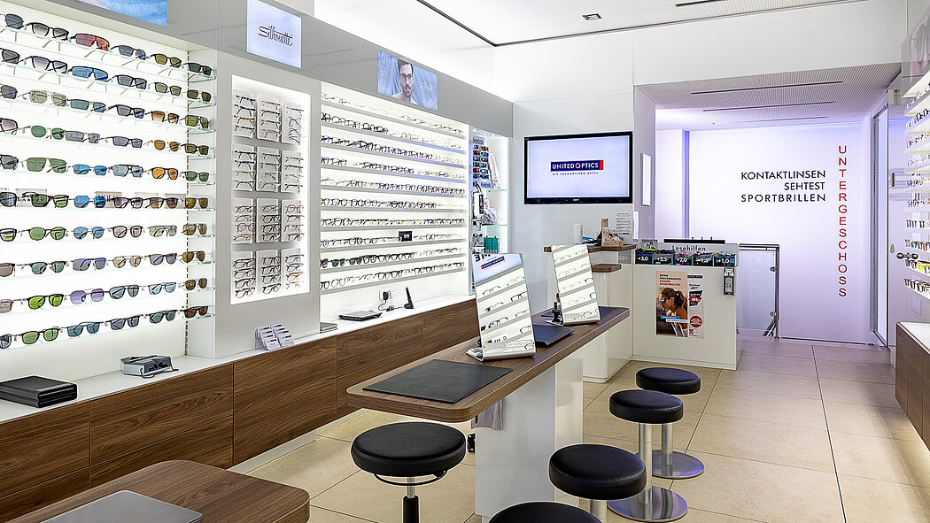 Pippig United Optics Landstraße Innenraum