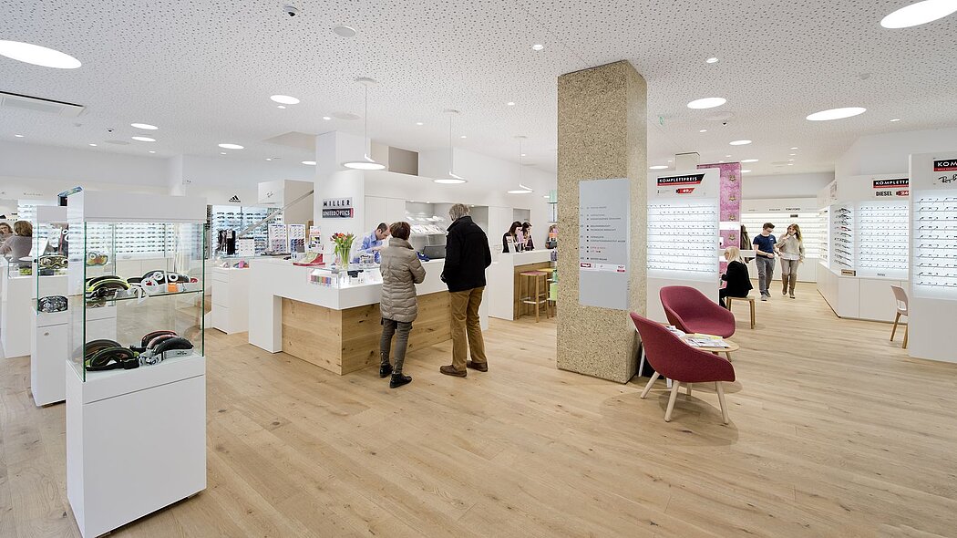 Miller United Optics Meraner Straße Innenraum