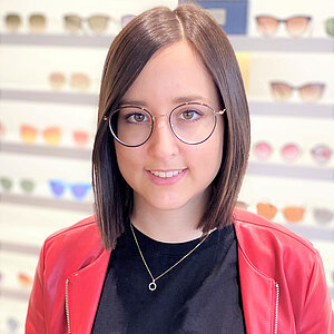 Die Optikerin United Optics Team Portrait Denise Zimmerl