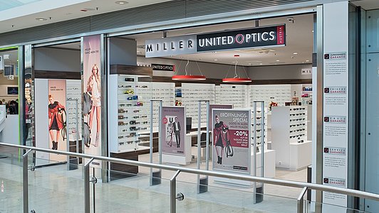 Miller United Optics DEZ Fassade