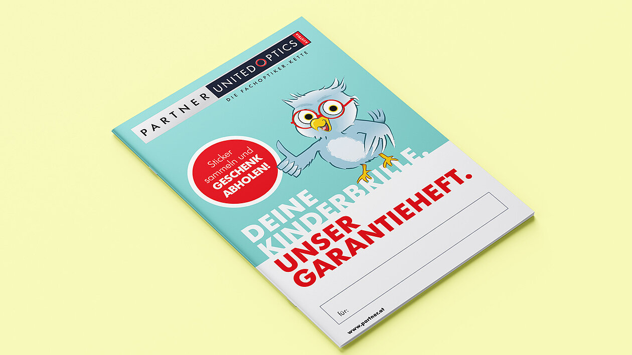 Garantieheft für Kinderbrillen