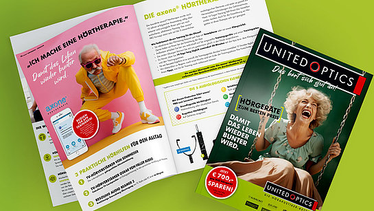 United Optics Hörakustik Flyer