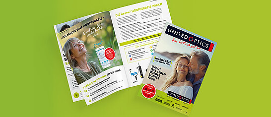 United Optics Hörakustik Flyer