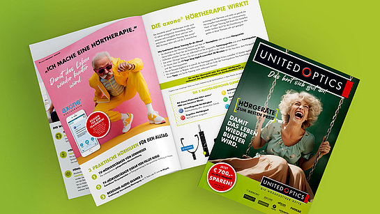 United Optics Hörakustik Flyer