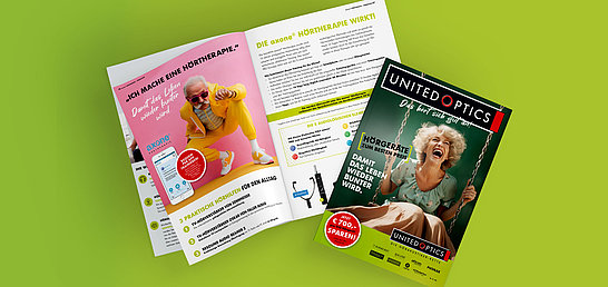 United Optics Hörakustik Flyer