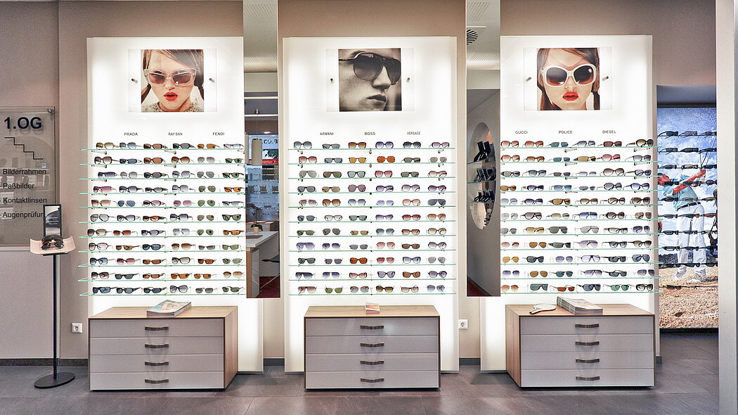 Gottwald United Optics Standort Heiligengeistplatz Innenraum