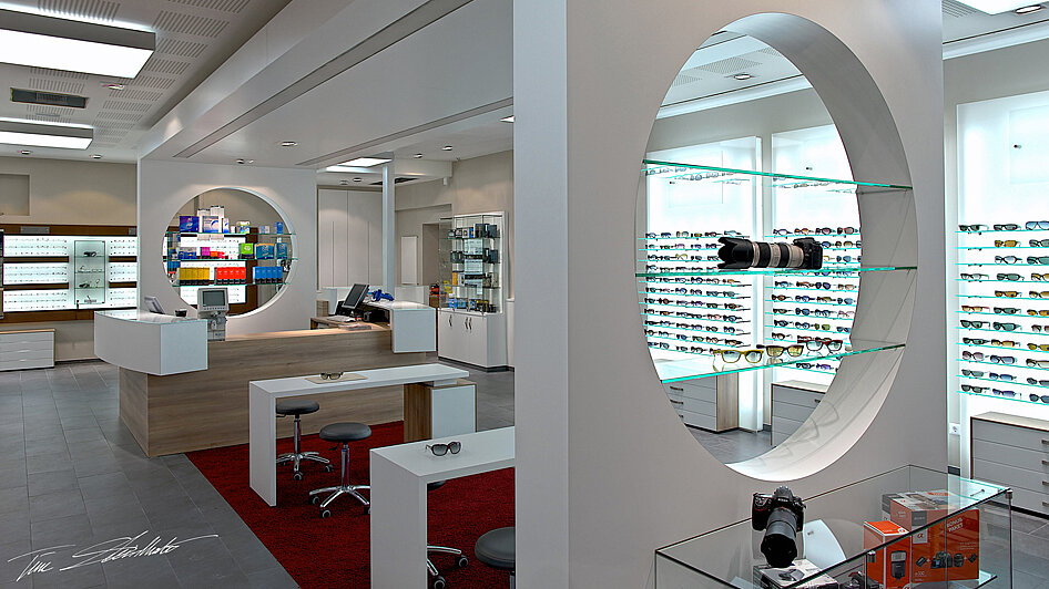 Gottwald United Optics Standort Heiligengeistplatz Innenraum
